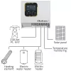 Falownik QOLTEC ECO Solar Boost 4kW MPPT LCD, wyjście 4 kW, regulator ładowania MPPT, wyświetlacz LCD