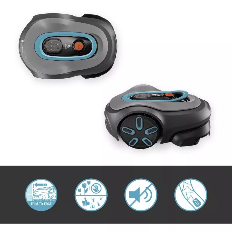 Kosiarka automatyczna Gardena smart SILENO pro bateria 600 m² 16 cm