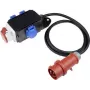 Adapter elektryczny AS Schwabe MIXO 61520 — wtyczka CEE 3x400V na 3x230V