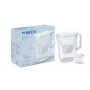 Dzbanek filtrujący wodę BRITA Style Essential — biały, pojemność filtrowana 1,4 l, zbiornik 2,4 l, kompatybilny z wkładami MAXTRA+ Pro