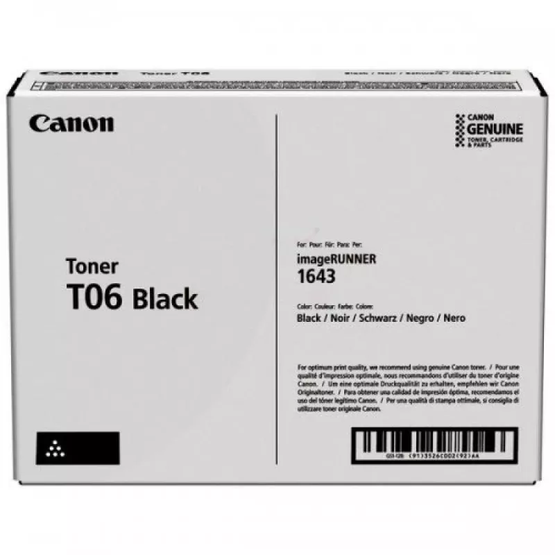 Kaseta z tonerem Canon T06 (3526C002), czarna (SPEC)