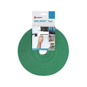 Taśma Velcro One Wrap Velcro opaska zaciskowa Polipropylen (PP) Zielony 25 000 mm × 20 mm, 1 szt.