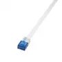 Kabel sieciowy LogiLink 0,25 m RJ45 Cat6 biały