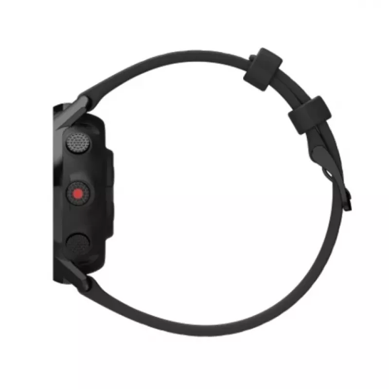 Polar Grit X Pro - Titanium - Zegarek sportowy z paskiem - perforowana skóra - szary - Rozmiar paska: M/L - Wyświetlacz 3cm (1.2) - Bluetooth - 41 g (90085777)