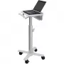 Ergotron StyleView Wózek na laptopa, SV10 - Wózek na notebook - medyczny - Metal - Biały, Aluminium - Rozmiar ekranu: do 43,2 cm (do 43,20 cm (17)) (SV10-1100-0)