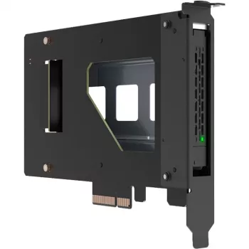 ICY Dock ToughArmor MB111VP-B - mobilny stelaż pamięci - mobilny stelaż SSD and2 / and3 - 2.5 (6,4 cm) - NVMe - PCIe 4,0 x4 - Czarny (MB111VP-B)