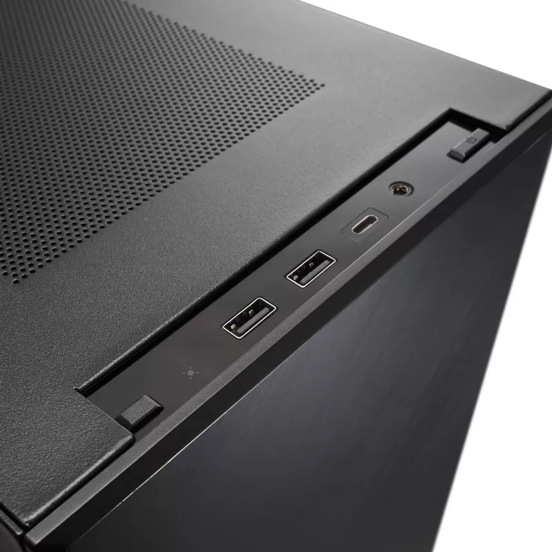 Obudowa SilverStone SST-SG17B Micro-ATX / Mini ITX - czarna