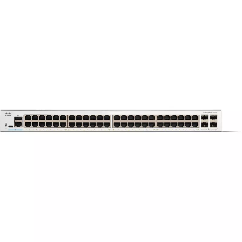 Przełącznik zarządzalny Cisco Catalyst 1200-48T-4X 48 portów GE 4x10GE SFP+