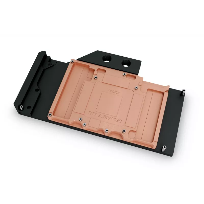 Blok wodny EK Water Blocks Quantum Vector RTX 3080/3090 — Acetal/Miedź, Czarny, 220×124×20,5 mm