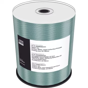 CD-R MediaRange MR203 700 MB 52x Inkjet Printable 100 szt.