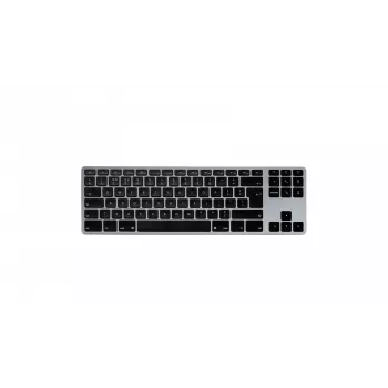Klawiatura mechaniczna Matias FK408BTB-UK Tenkeyless Bluetooth Aluminiowa Space Gray