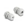 DeLOCK EX kabel Gland M12 szary 2 sztuki Poliamid
