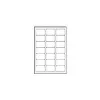 Avery Zweckform Avery - przezroczyste - 63,5 x 38,1 mm 525 etykiet (25 arkuszy x 21)