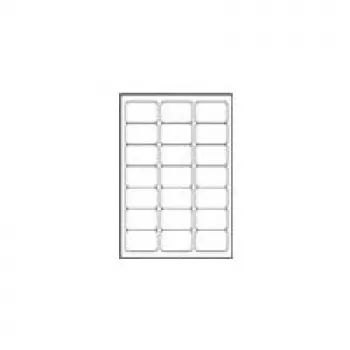 Avery Zweckform Avery - przezroczyste - 63,5 x 38,1 mm 525 etykiet (25 arkuszy x 21)