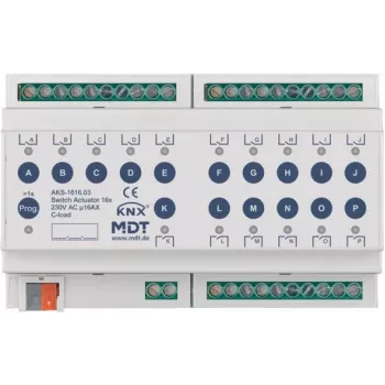 MDT siłownik przełączający AKS-1616.03 16f. 8TE REG 16A 230VAC