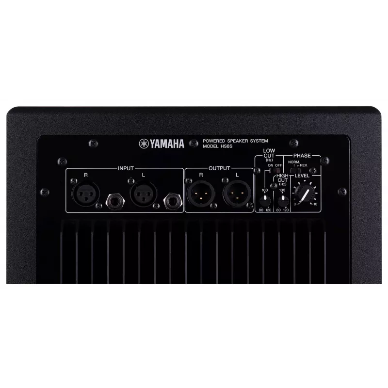Yamaha HS8S subwoofer czarny 150 W