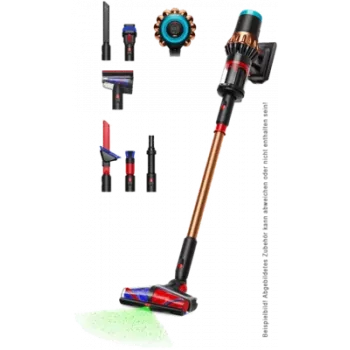 Odkurzacz bezprzewodowy Dyson V16 Piston Animal Wersja Ekskluzywna ze specjalnym zestawem do czyszczenia (495948-01), czarny mat/miedź
