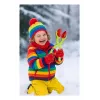 Łopatka do robienia śnieżek Jamara Snow Play 2w1 — kształty serca i gwiazdy, od 3 lat, wielokolorowa