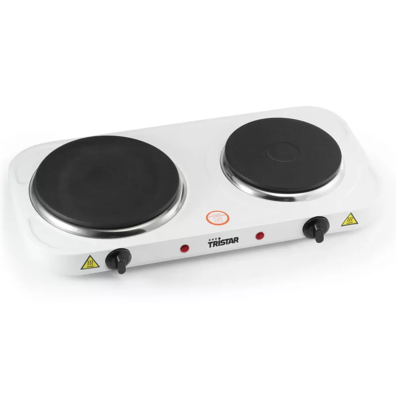 Tristar Podwójna Płyta Grzewcza KP-6245, 2500W, 15,5/18,5 cm