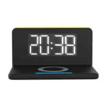 Alarm Clock Terratec ChargeAir Digital Czarny żółty 286141