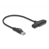 DeLOCK Konwerter USB na SATA 6 Gb/s USB Type-C Type-A 0,3 m