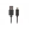 Kabel USB 2.0 LANBERG CA-USBO-10CU-0005-BK — USB A na USB C, 0,5 m, czarny