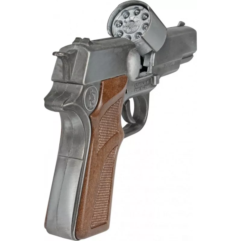 Pulio Gonher 125/1 GC metalowy pistolet policyjny zabawka