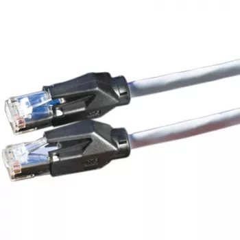DRAKA kabel krosowy Cat.6 Class E S/FTP UC900 TM21 LSOH Szary 2m