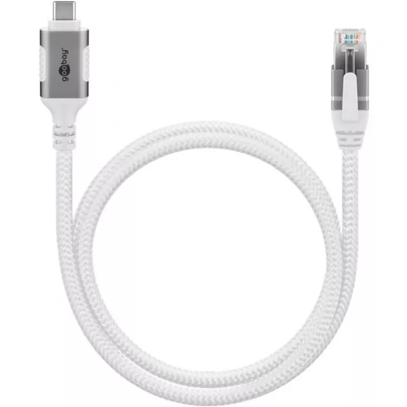 Goobay 74177 - adapter sieciowy kabel USB 3.1 Type C Gigabit Ethernet 3 m - Network Card - 1.000 Mbps (74177)