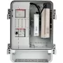 Szafa konwertera mediów Axis T98A18-VE A - Konwerter mediów - GigE - 10Base-T, 100Base-TX, 1000Base-X, 100Base-X - 2 porty - RJ-45 / SFP (mini-GBIC)