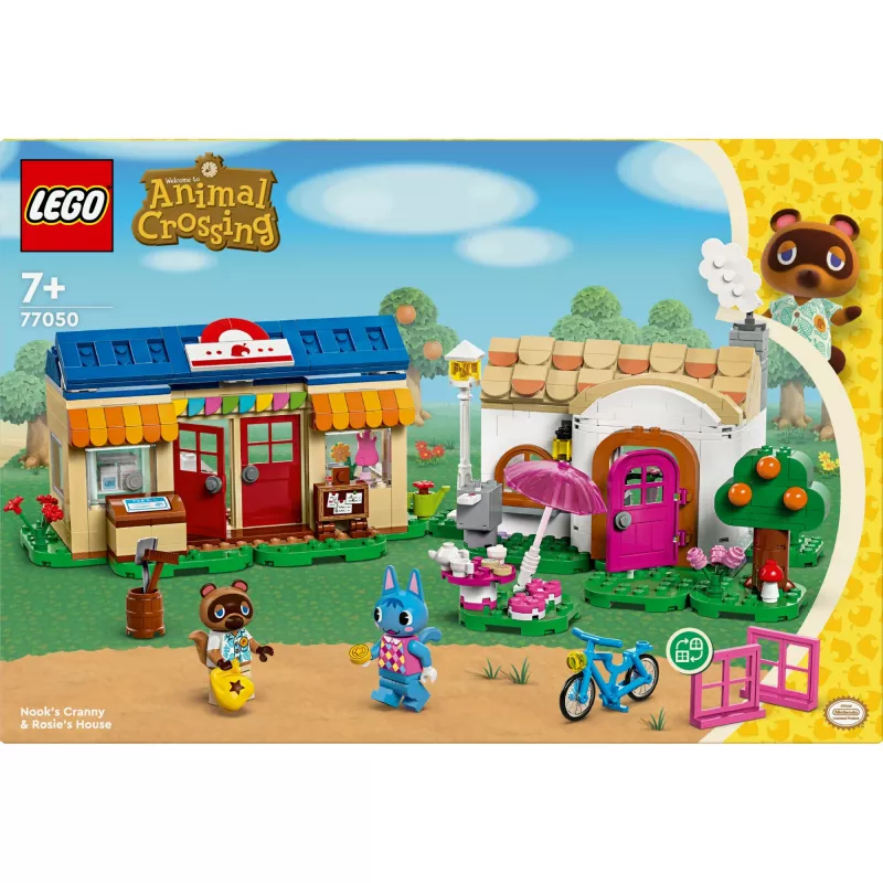 Klocki konstrukcyjne LEGO 77050 Animal Crossing Sklep Nooka i dom Sophie – zestaw modułowy