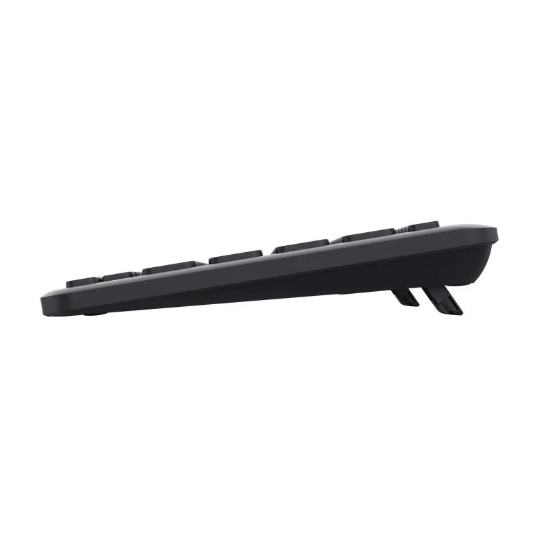 Klawiatura Trust Lyra uniwersalna RF Wireless + Bluetooth QWERTY US English czarna