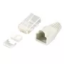 Złącze przewodowe RJ45 LogiLink MP0021 szaro-przezroczyste