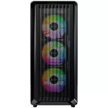 Obudowa komputerowa Montech X5 Midi Tower Czarna ATX 3x wentylatory 140mm