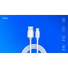 Kabel USB 2.0 SAVIO CL-168, USB A (męski) do USB C (męski), 3 m, biały