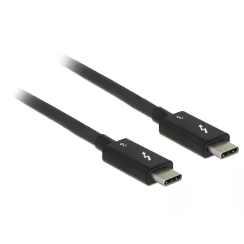 Kabel USB DeLOCK 84844 USB 3.2 Gen 2 0,5 m USB C Czarny