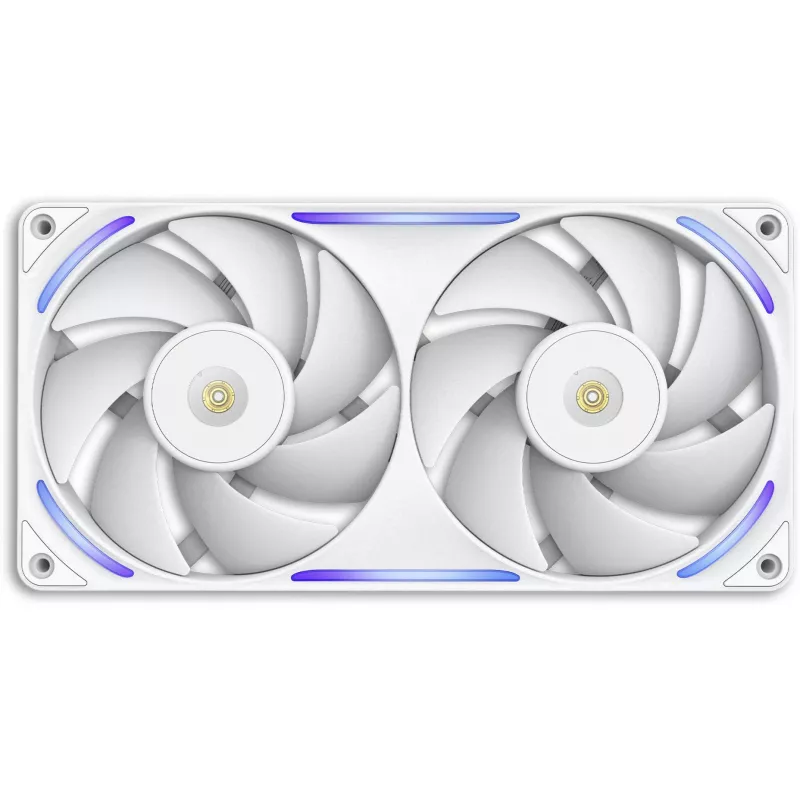Wentylator do obudowy komputera NZXT F240X 120 mm biały, 1 szt., 240×120×30 mm