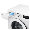 LG | Pralka | F2WR508SWW | Klasa efektywności energetycznej A-10% | Ładowanie od przodu | Wsad 8 kg | 1200 obr./min | Głębokość 47,5 cm | Szerokość 60 cm | Wyświetlacz | LED | Funkcja parowa