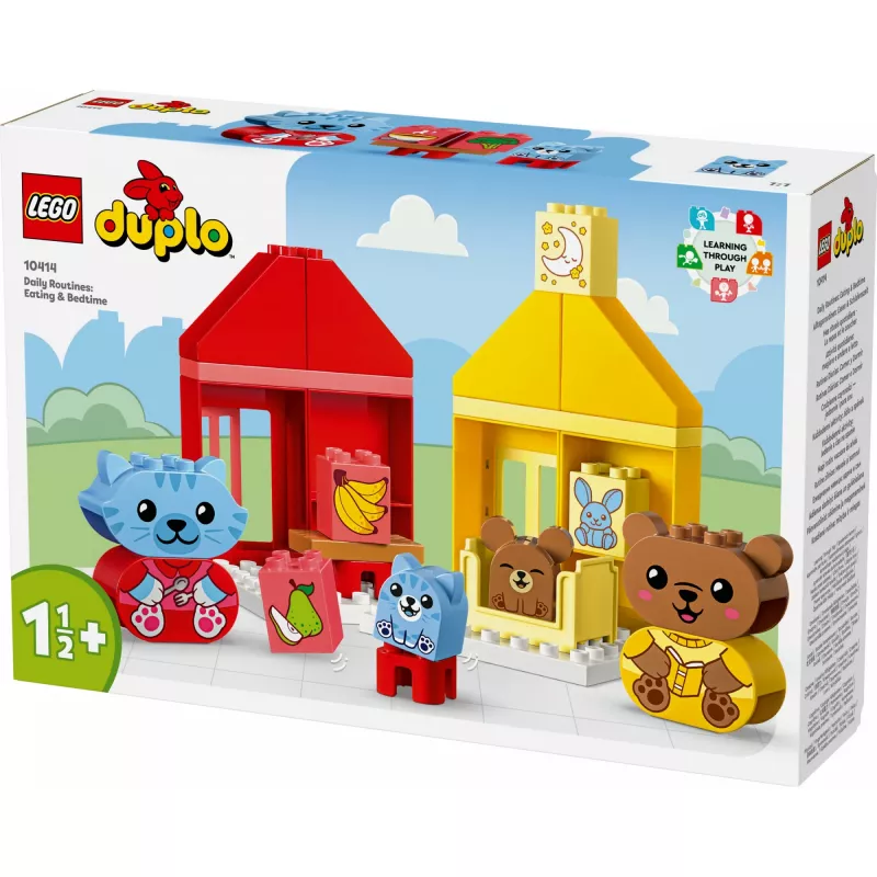 LEGO DUPLO Moje pierwsze codzienne czynności: Jedzenie i spanie 10414