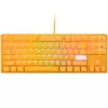 Ducky One 3 TKL klawiatura Gaming USB QWERTY angielska żółta