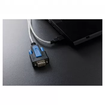 adapter kablowy USB 2.0 na RS232 DIGITUS DA-70170, chipset FTDI, 1,8 m, USB typu A na DB9