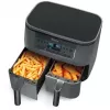 Ninja DZ300EU frytkownica beztłuszczowa Dual Zone, 7,6 l (2 x 3,8 l), 2400 W, 240 °C, szara