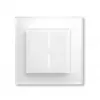 Inteligentny przycisk szklany HomeMatic Homematic IP, 230 V, 868 MHz, biały, 54,5×54,5×29 mm