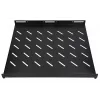 Półka rack Extralink FIXED SHELF FOR 800MM DEPTH CABINET 19 cali 500MMX1U CZARNA