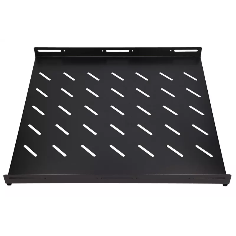 Półka rack Extralink FIXED SHELF FOR 800MM DEPTH CABINET 19 cali 500MMX1U CZARNA