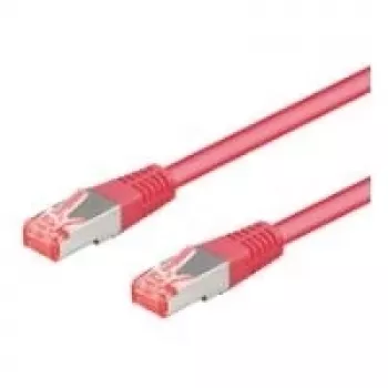 Wentronic 93661 kabel krosowy Ethernet magentowy