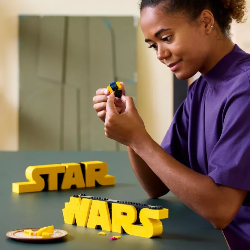 LEGO STAR WARS 75407 Brick-Built Star Wars Logo