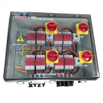 Skrzynka przyłączeniowa PV CNC NV822331 DC 8-we 8-wy IP66