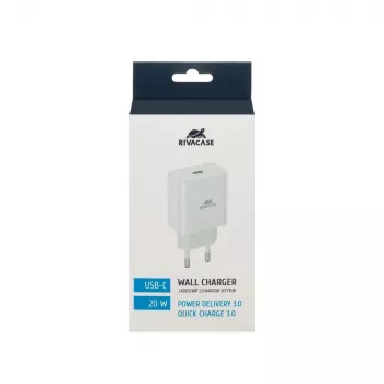 Ładowarka mobilna WALL/biały PS4101 W00 Rivacase