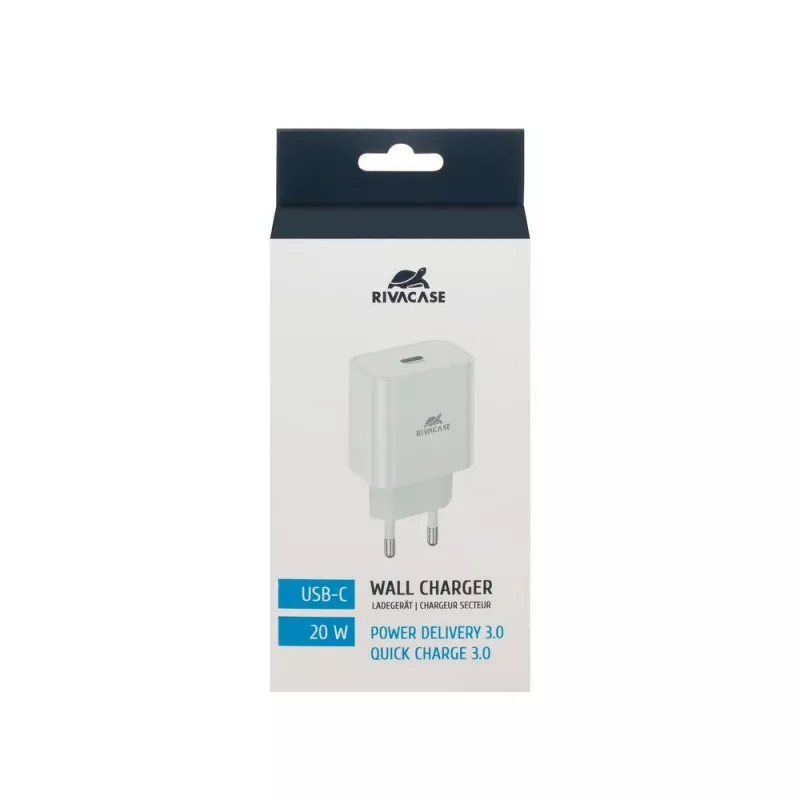 Ładowarka mobilna WALL/biały PS4101 W00 Rivacase